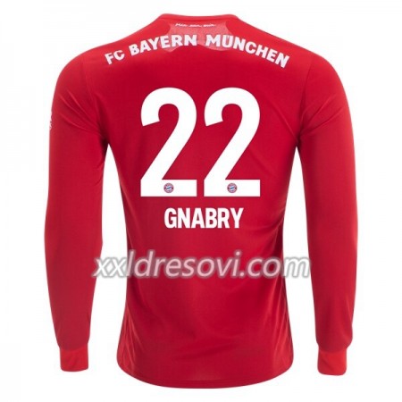 FC Bayern München Serge Gnabry 22 Domaći Nogometni Dres 2019-2020 Dugim Rukavima